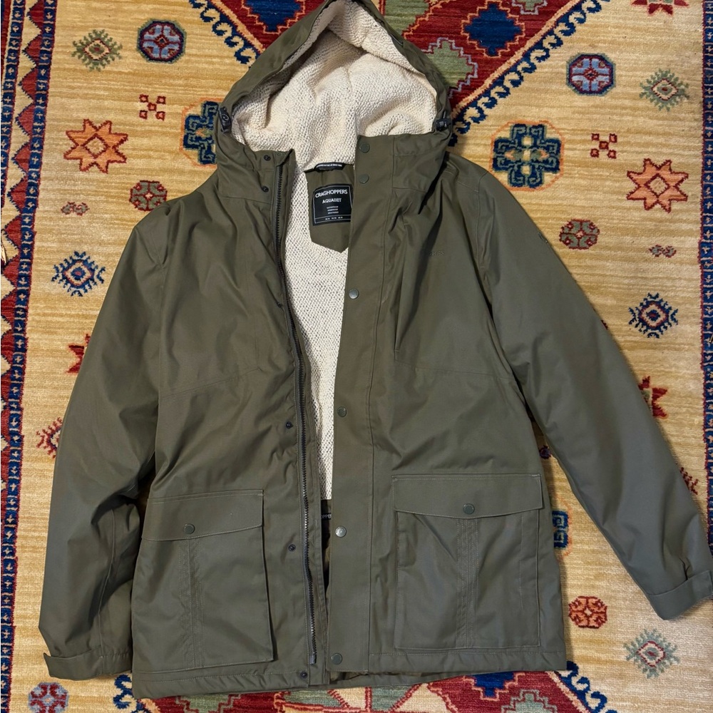 Lined craghoppers raincoat
